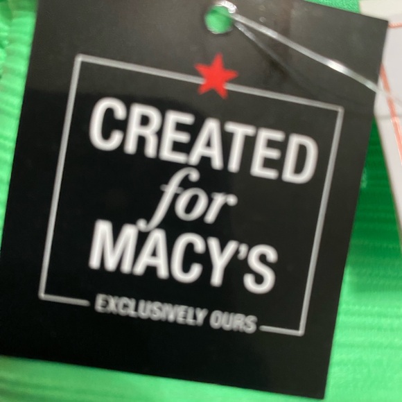 Salt & Cove Lime Green Swim Top L Juniors - Picture 5 of 7